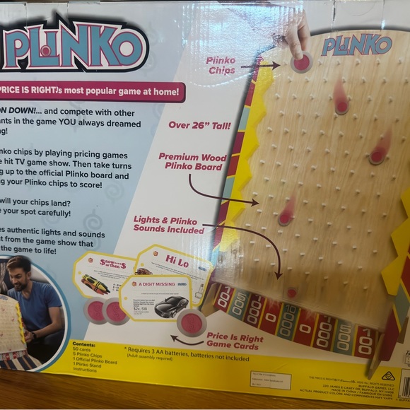 Price Is Right Plinko Game Costco Toys | The Price Is Right Plinko Game Set Nib | Poshmark